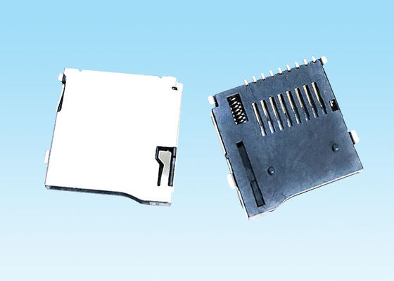Poussez le type connecteurs de module de mémoire instantanée de T 60 milliohms de résistance de contact maximum