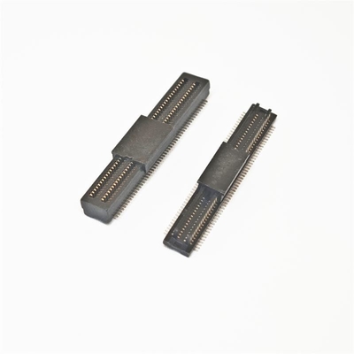 0.5mm Pitch Double Slot Board Board Btb Connector 80Pin Combined Height 4.0 Gold-Plated PCBA Patch Socket for PCB Application