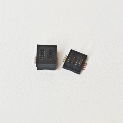 Double Slot 0.8 Pitch btb Board-to-Board Connector 8Pin Male Female Block Combined Height 4.0mmH SMD Terminal PCBA
