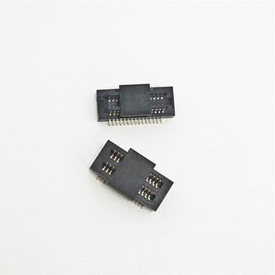 Double Slot 0.8 Pitch btb Board-to-Board Connector 32pin Male and Female Block Height 4.5mmH SMD Terminal PCBA