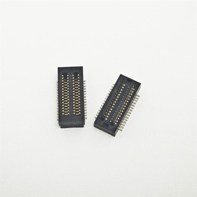 Double Slot 0.8 Pitch btb Board-to-Board Connector 32pin Male and Female Block Height 4.5mmH SMD Terminal PCBA