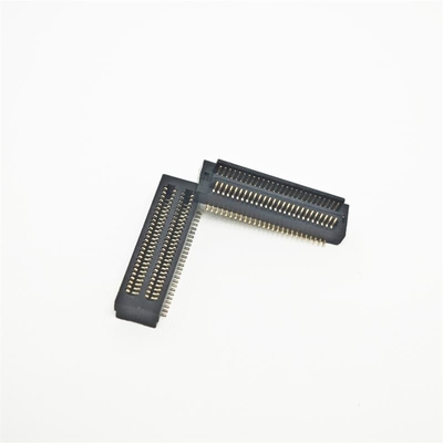 Double Slot 0.8 Pitch btb Board-to-Board Connector 50Pin Male Female Block Height 5.0mmH SMD Terminal Gold Plated