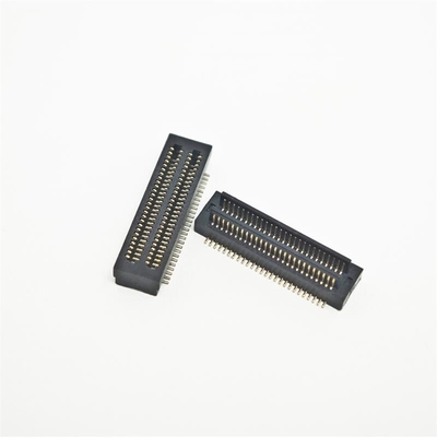Double Slot 0.8 Pitch btb Board-to-Board Connector 50Pin Male Female Block Height 5.0mmH SMD Terminal Gold Plated