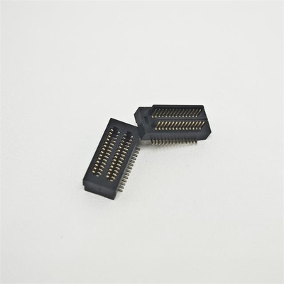 Double Slot 0.8 Pitch btb Board-to-Board Connector 22Pin Male Female Block Height 6.0mmH SMD Terminal Gold Plated