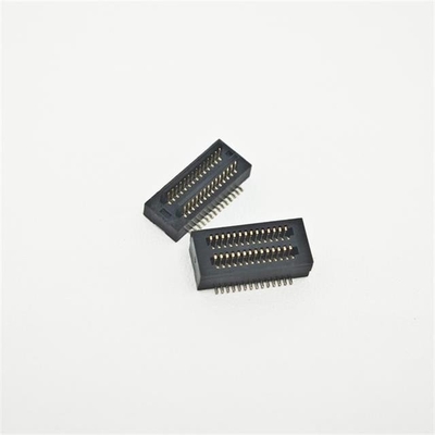 Double Slot 0.8 Pitch btb Board-to-Board Connector 22Pin Male Female Block Height 6.0mmH SMD Terminal Gold Plated