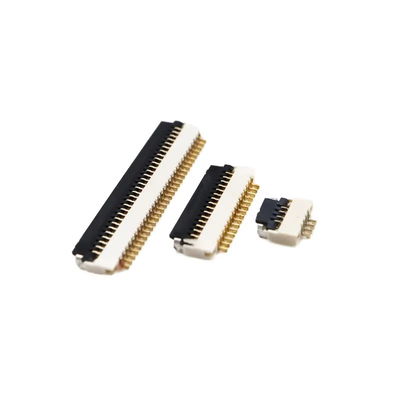 FPC/FFC Connector 0.5MM Pitch 0510 Flip Flop Lower Connection Flexible Row Socket Height 1.0MM4-12-50P