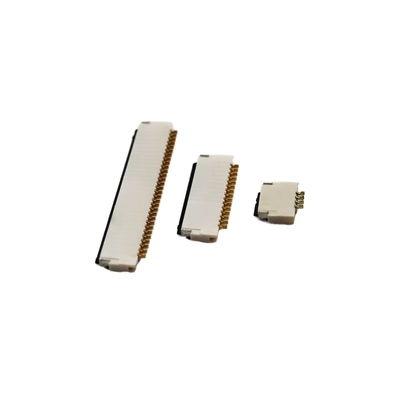 FPC/FFC Connector 0.5MM Pitch 0510 Flip Flop Lower Connection Flexible Row Socket Height 1.0MM4-12-50P