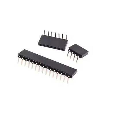 Single Row 2.0 Bent Female Header 90 Degree Horizontal 2mm Electronic Board to Board Mezzanine Connectors 1*2P3P4P5P6P8P10P Pins