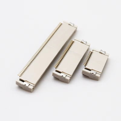 Connecteur FPC/FFC 0,5 mm étirement bouchon avant verrouillage arrière hauteur de prise de rangée flexible 2,0 mm 4/12/40/60P