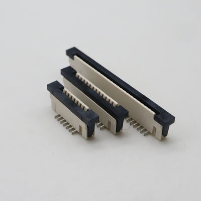 Connecteur FPC 1.0 Pitch Vertical Positive Pin Pâte debout 4~40Ppin Porteur de FPC extractible