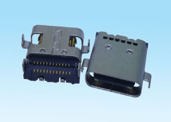 24 types de Pin USB estimation de tension du connecteur 5.0V de C pour le câble de remplissage à grande vitesse d'USB